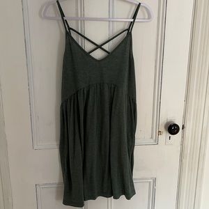 deep green sundress